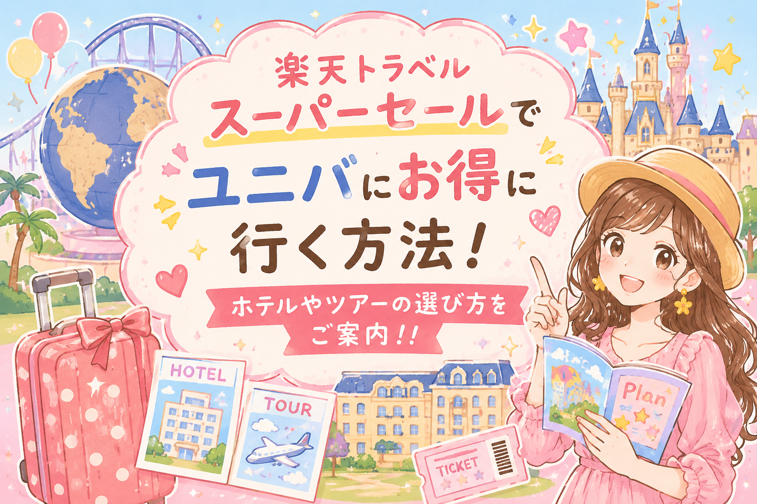楽天トラベルスーパーセール　ユニバ