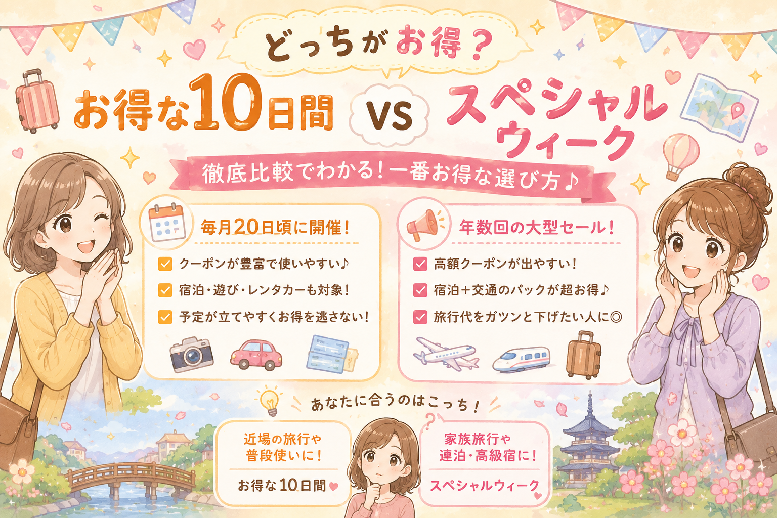 じゃらんスペシャルウィーク じゃらんお得な10日間